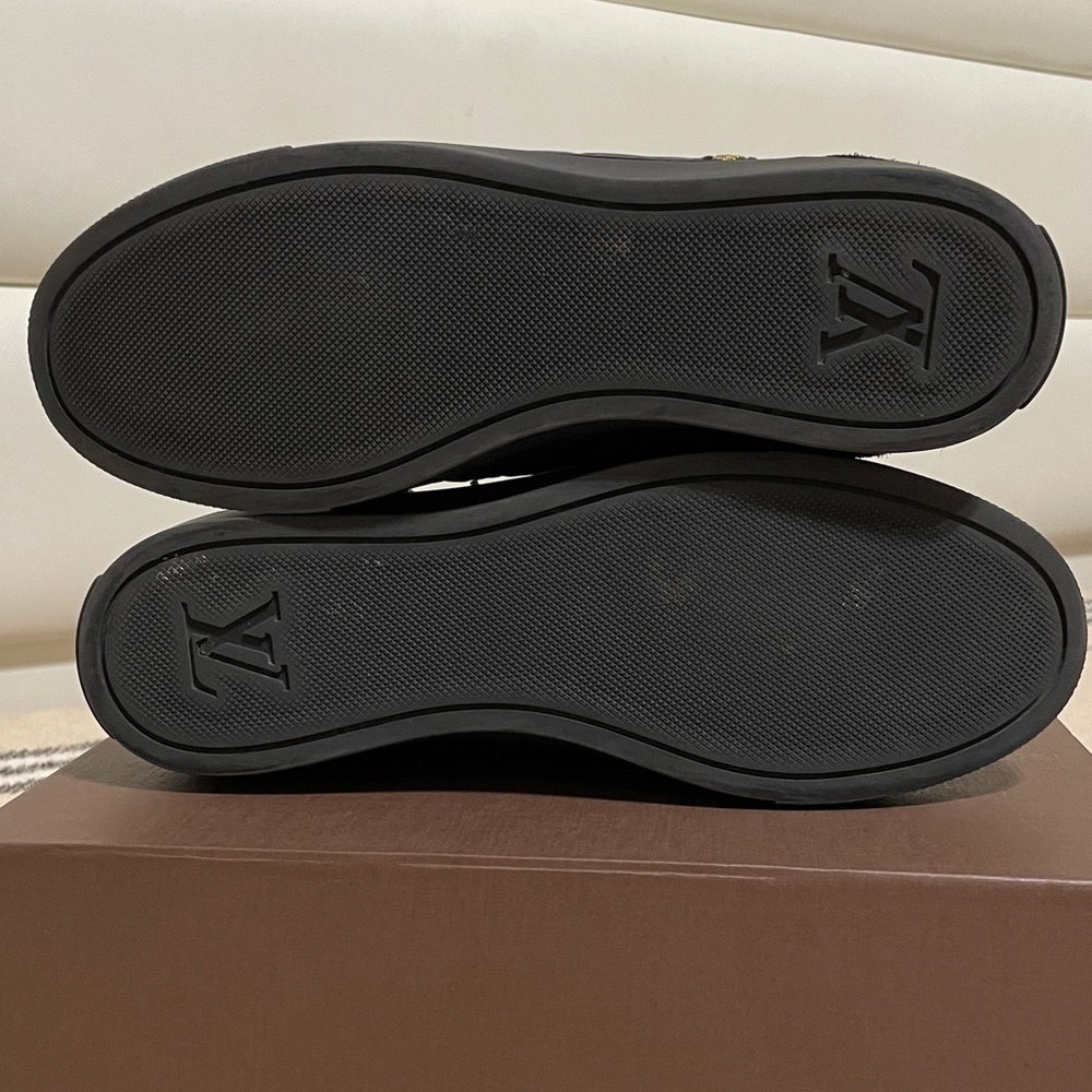 Louis Vuitton Black High-Top Sneakers - Picture 9 of 14